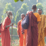 Sadhu und Mönche